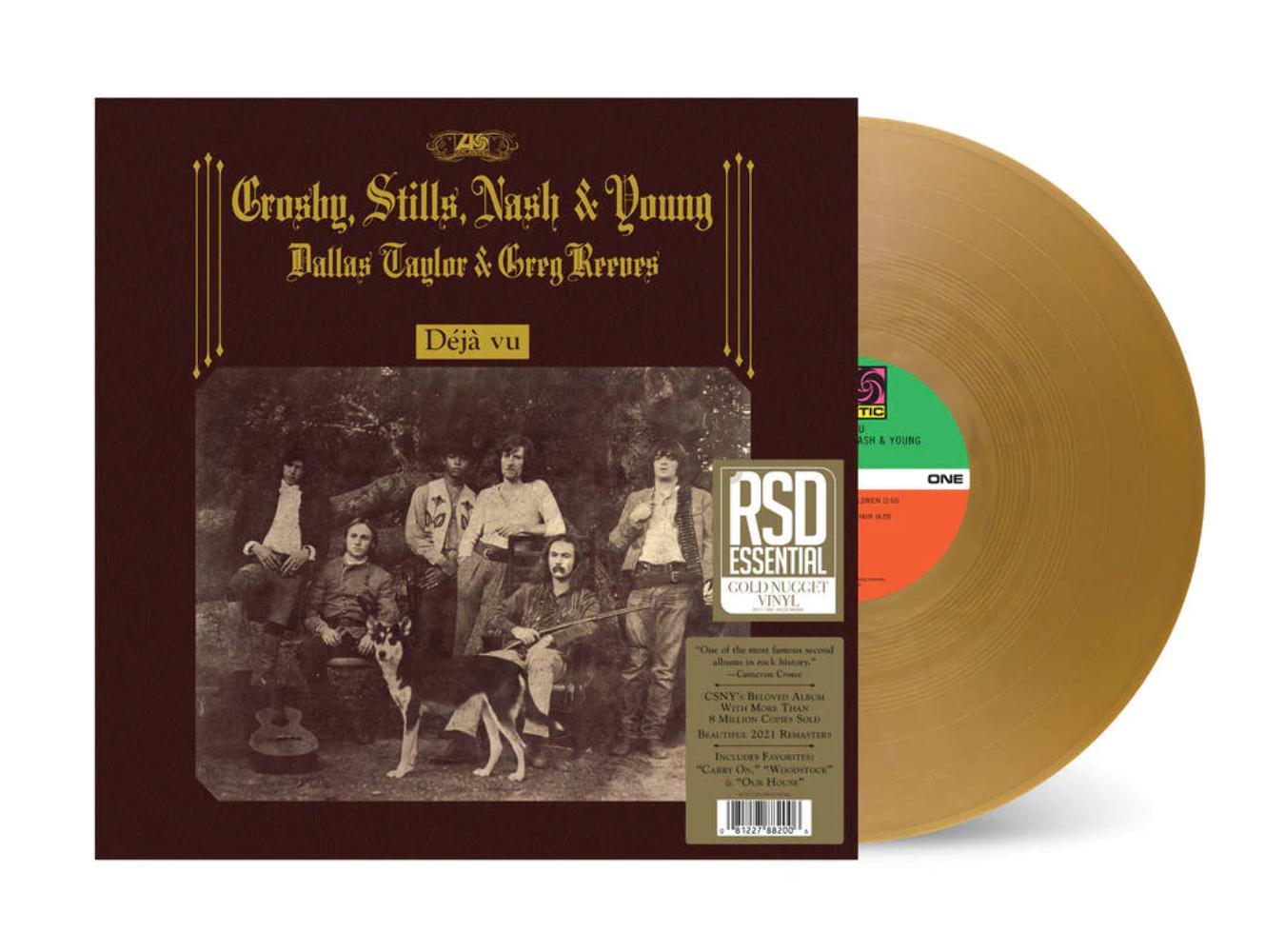 Crosby Stills Nash & Young Deja Vu (RSD Essential Edition, Gold Nugget Vinyl)