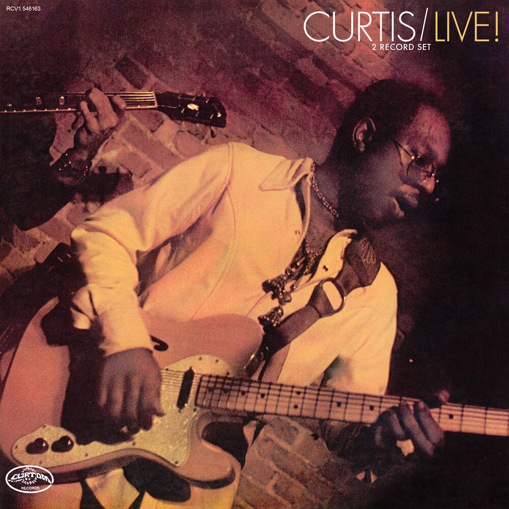 Curtis Mayfield Curtis / Live! (syeor) (Burgundy/Fruit Punch Vinyl)