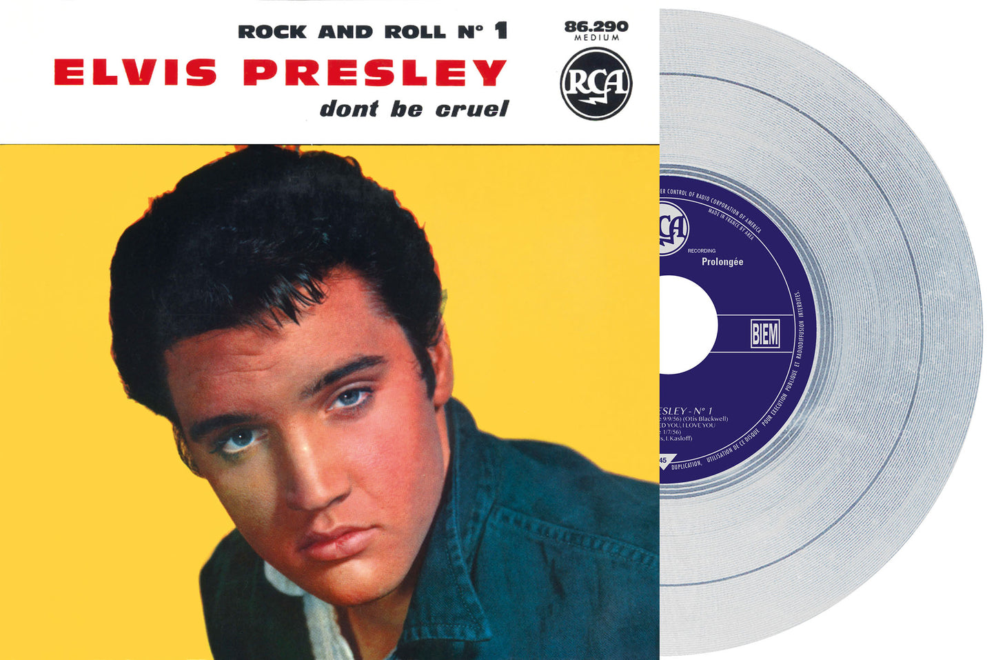 Elvis Presley Don't Be Cruel #1 (White 7"vinyl EP)