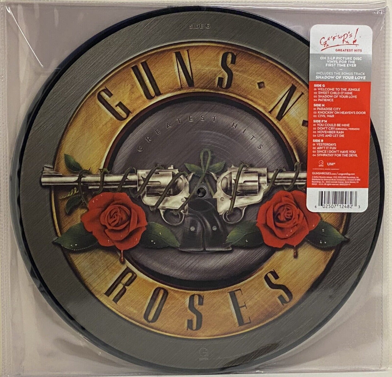 Guns N' Roses Greatest Hits (Limited Edition, Picture Disc Vinyl) (2 Lp's)