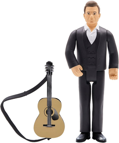 Johnny Cash Super7 - Johnny Cash ReAction Figure - The Man In Black (Collectible, Figure, Action Figure)