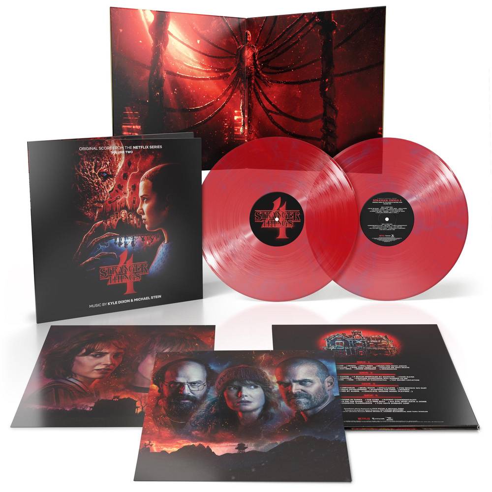 KYLE DIXON & MICHAEL STEIN STRANGER THINGS SEASON 4 VOLUME 2 VECNA'S RED WORLD