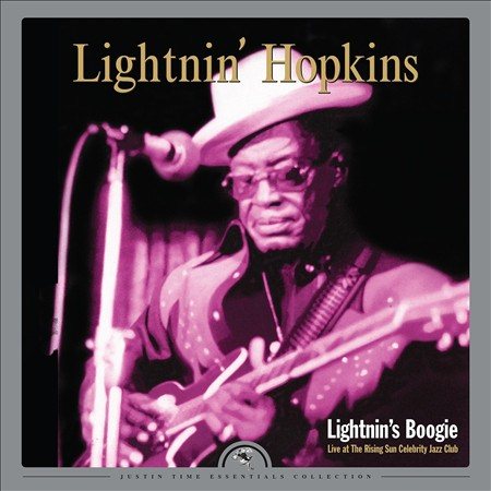 Lightnin Hopkins LIGHTNIN'S BOOGIE: LIVE AT THE RISING SUN CELEBRIT