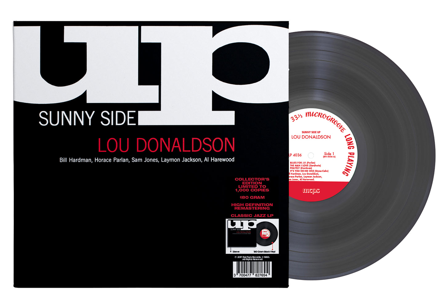 Lou Donaldson 33 Tours - Sunny Side Up (Blue Note/180 Gram Black Vinyl)