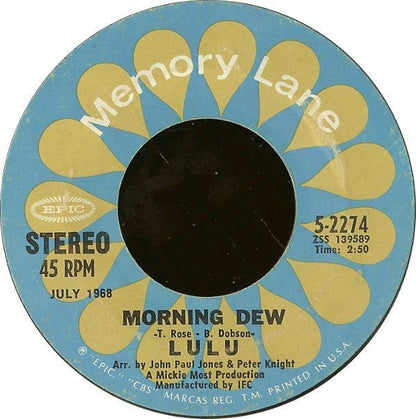 Lulu - To Sir With Love/ Morning Dew (7”) - Vibin' Vinylvibin'-vinyl5-2274