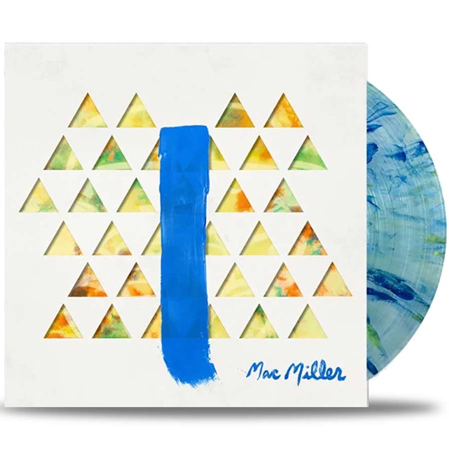 Mac Miller Blue Slide Park [10th Anniversary] [Clear w/ Splatter Deluxe 2 LP]