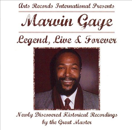 Marvin Gaye LEGEND, LIVE AND FOR