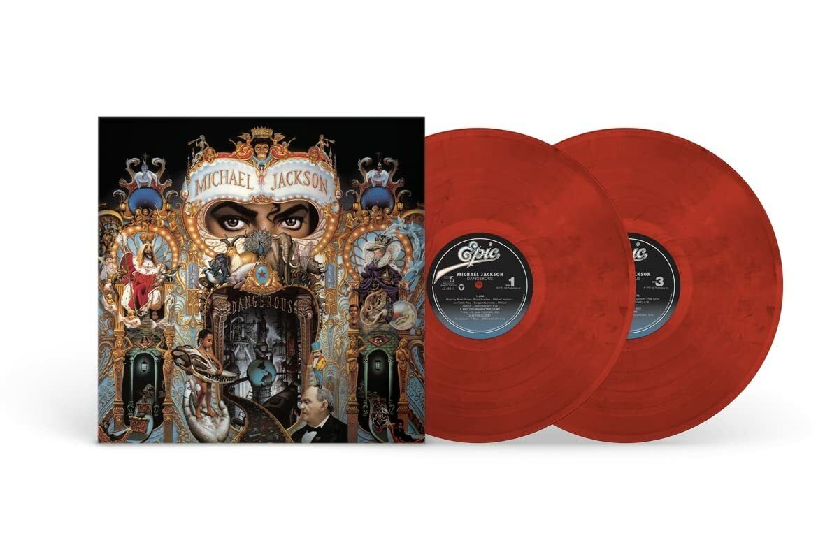 Michael Jackson | Dangerous (LP, Red Colored Vinyl, Limited Edition)
