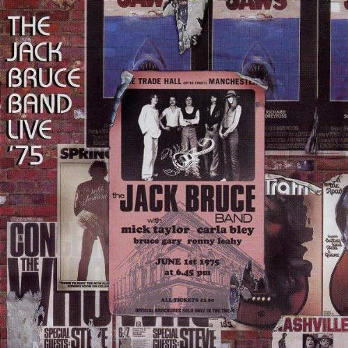 Mick Taylor Jack Bruce Band Carla Bley Live At The Manchester Free Trade Hall 1975