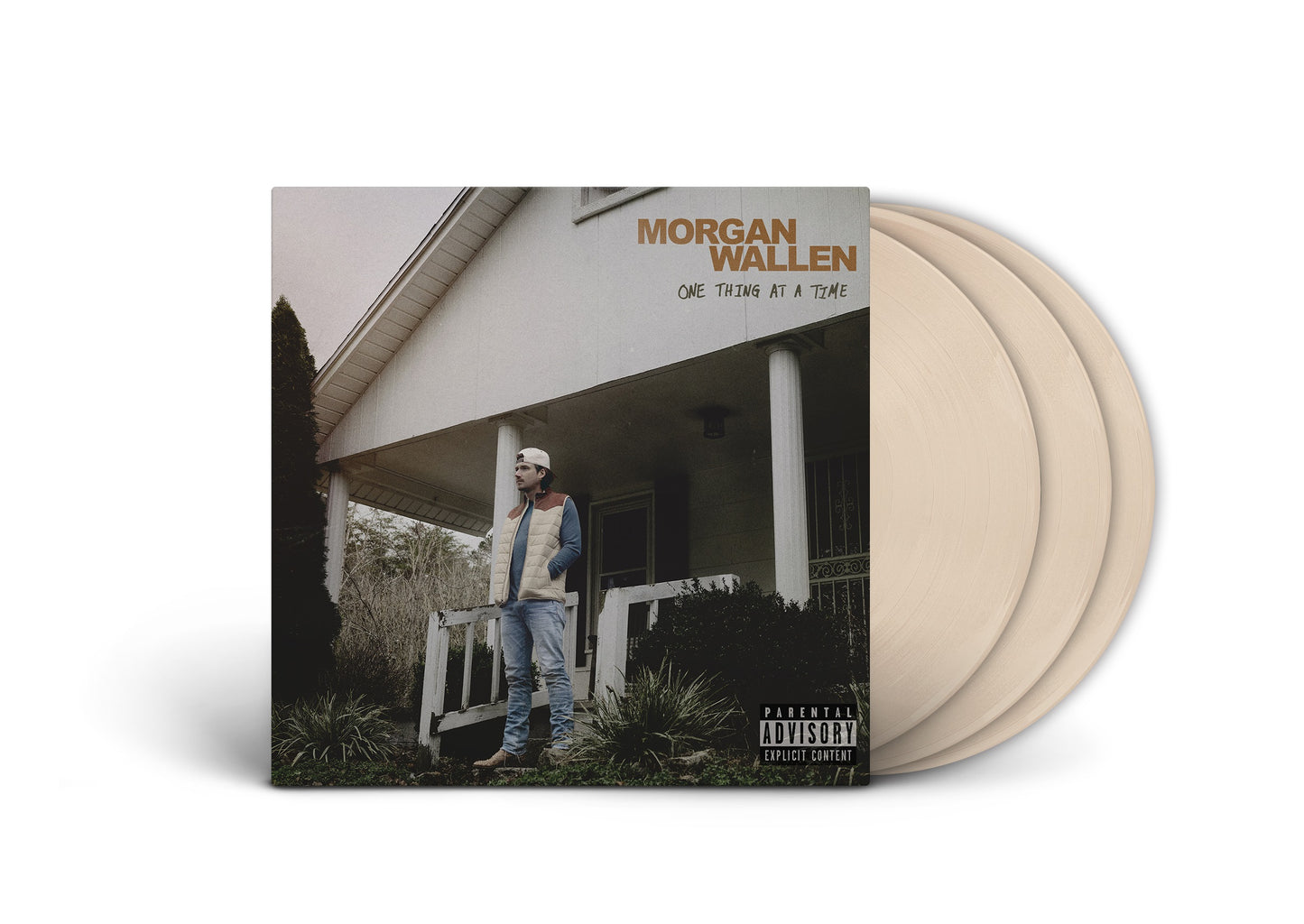 Morgan Wallen One Thing At A Time [Bone White 3 LP]