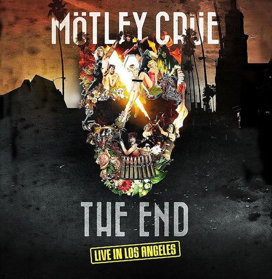 Motley Crue The End: Live In Los Angeles (Limited Edition, Pink Snafu Colored Vinyl) (2 Lp's)