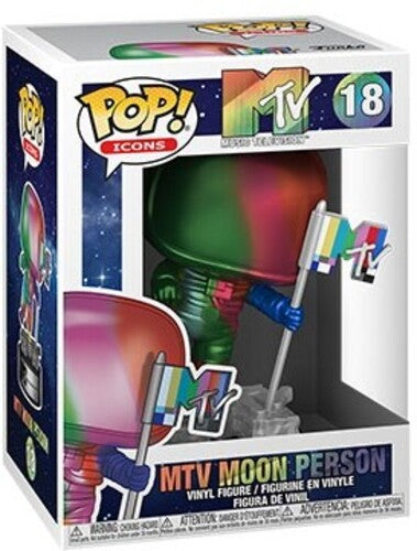 MTV- Moon Person FUNKO POP! AD ICONS: MTV- Moon Person (Rainbow) (Vinyl Figure)