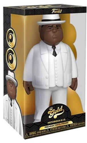 Notorious B.I.G. FUNKO VINYL GOLD 12": Biggie Smalls - White Suit