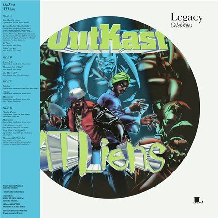 Outkast ATLIENS (LEGACY CELEBRATES PICTURE VINYL