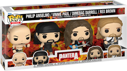 Pantera FUNKO POP! ROCKS: Pantera - 4pk (Large Item, Vinyl Figure)