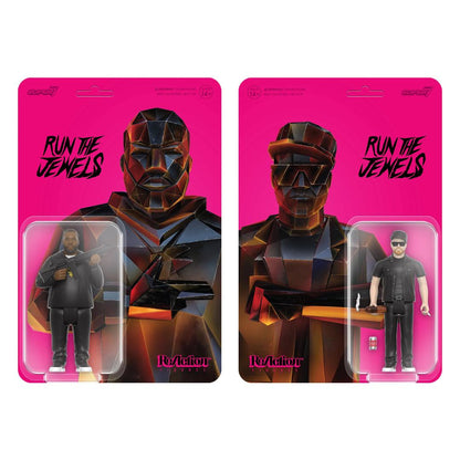 Run the Jewels Super7 - Run the Jewels ReAction Figures Wave 2 Set - Dangerous Killer Mike and El-P (Large Item, Collectible, Figure, Action Figure)