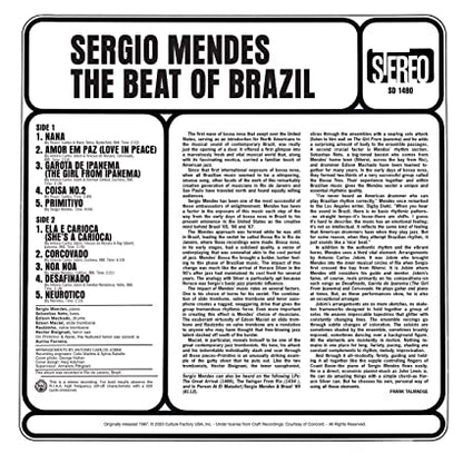 Sergio Mendes The Beat Of Brazil (Green & Yellow Vinyl)