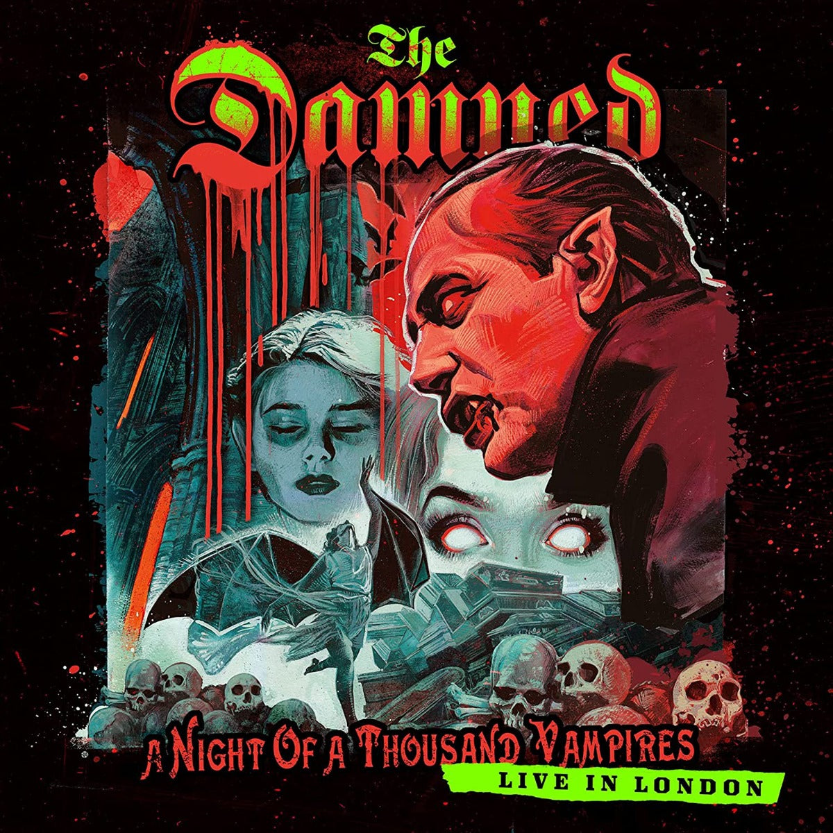 The Damned A Night Of A Thousand Vampires (180 Gram Vinyl, Limited Edition, Indie Exclusive) (2 Lp's)