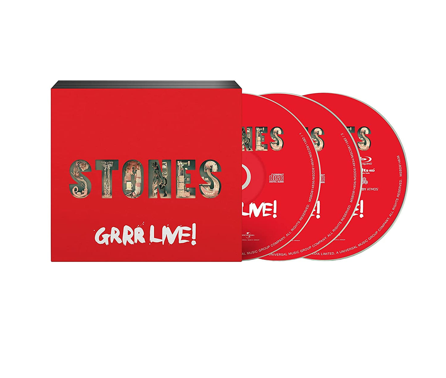 The Rolling Stones GRRR Live! [2 CD/Blu-ray]