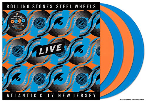 The Rolling Stones Steel Wheels Live (Live From Atlantic City, NJ, 1989) [4LP [Tangerine/Sky Blue]