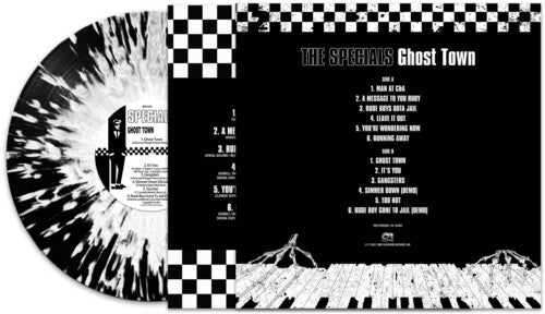 The Specials Ghost Town - Black/ white Splatter