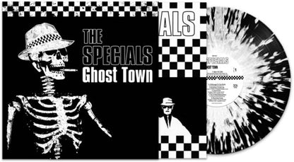 The Specials Ghost Town - Black/ white Splatter