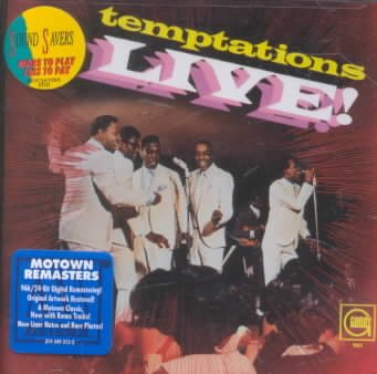 The Temptations TEMPTATIONS LIVE!