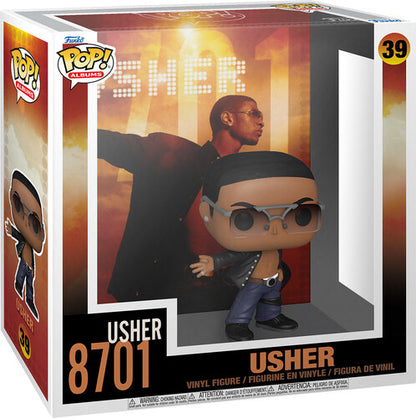 Usher FUNKO POP! ALBUMS: Usher- 8701 (Large Item, Vinyl Figure)