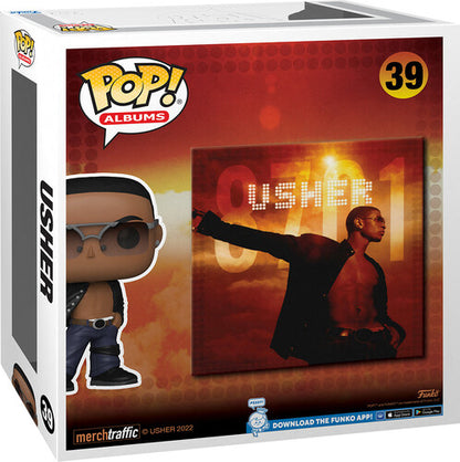 Usher FUNKO POP! ALBUMS: Usher- 8701 (Large Item, Vinyl Figure)