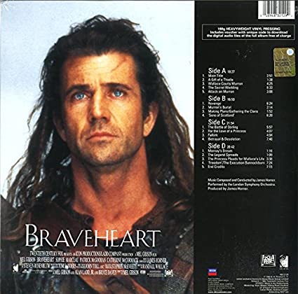 Various Artists Braveheart (Original Motion Picture Soundtrack) (2 Lp's)