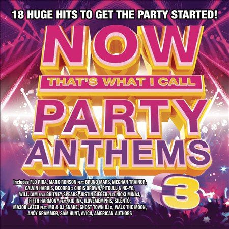 Various Artists NOW PARTY ANTHEMS VOL. 3