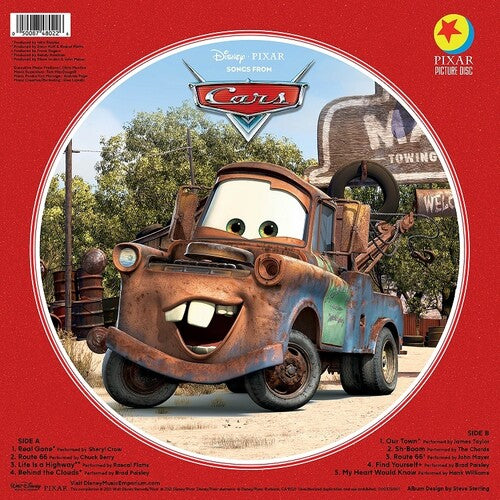 Various Artists Songs From Cars (Original Soundtrack) (Picture Disc Vinyl)