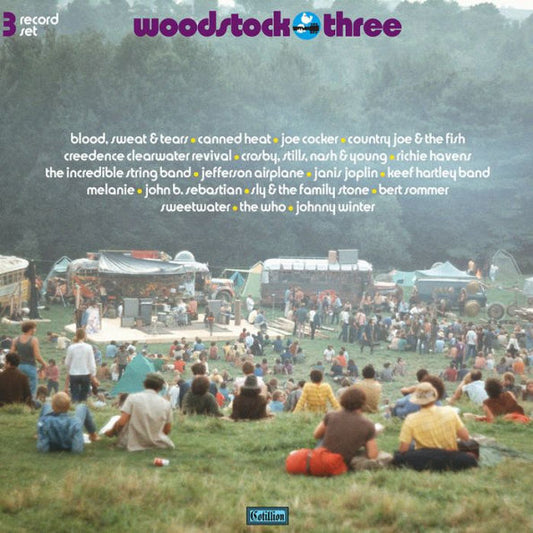 Various Artists Woodstock Three (3 Lp's)