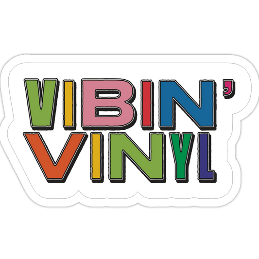 Vibin' Vinyl Logo Sticker - Vibin' VinylstickerVibin' Vinyl