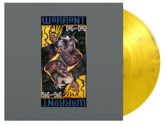Warrant Dog Eat Dog (Limited Edition, 180 Gram Vinyl, Colored Vinyl, Yellow & Black Marbled) [Import]