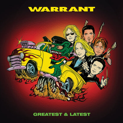 Warrant Greatest & Latest (Limited Edition, Red & Black Splatter Colored Vinyl)