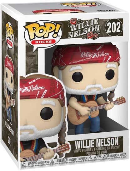 Willie Nelson FUNKO POP! ROCKS: Willie Nelson (Vinyl Figure)